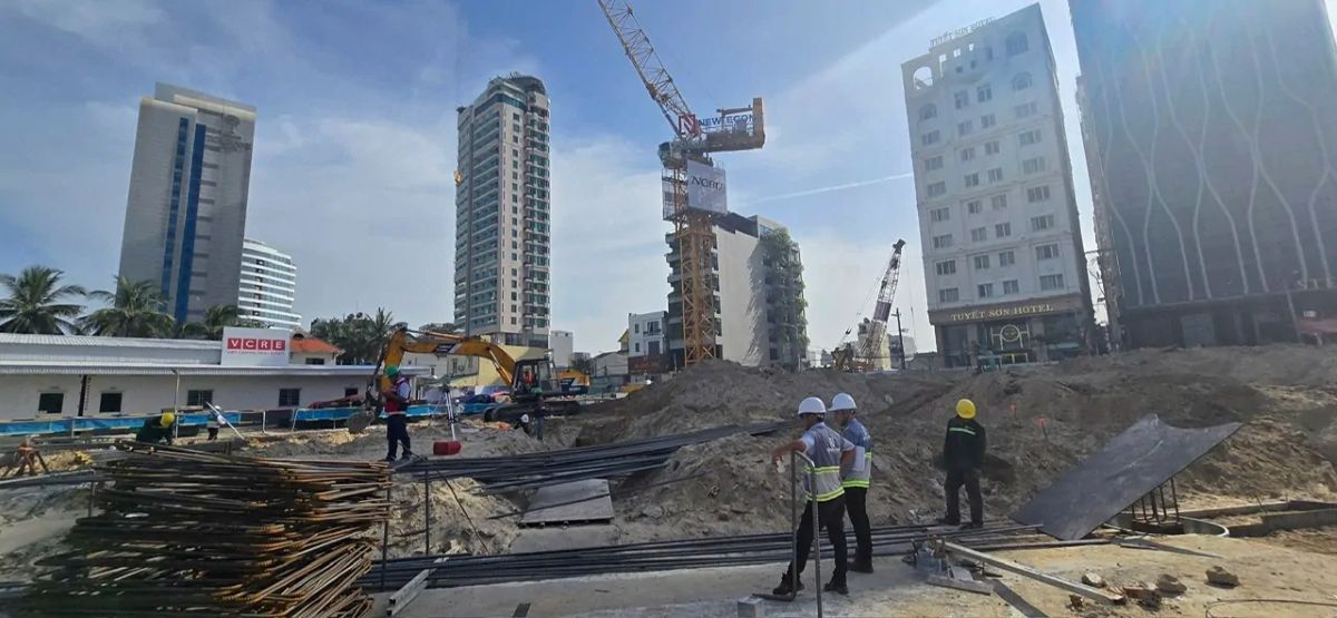 Tiến độ xây dựng dự án Alizé Đà Nẵng Tiến độ xây dựng Alizé Đà Nẵng