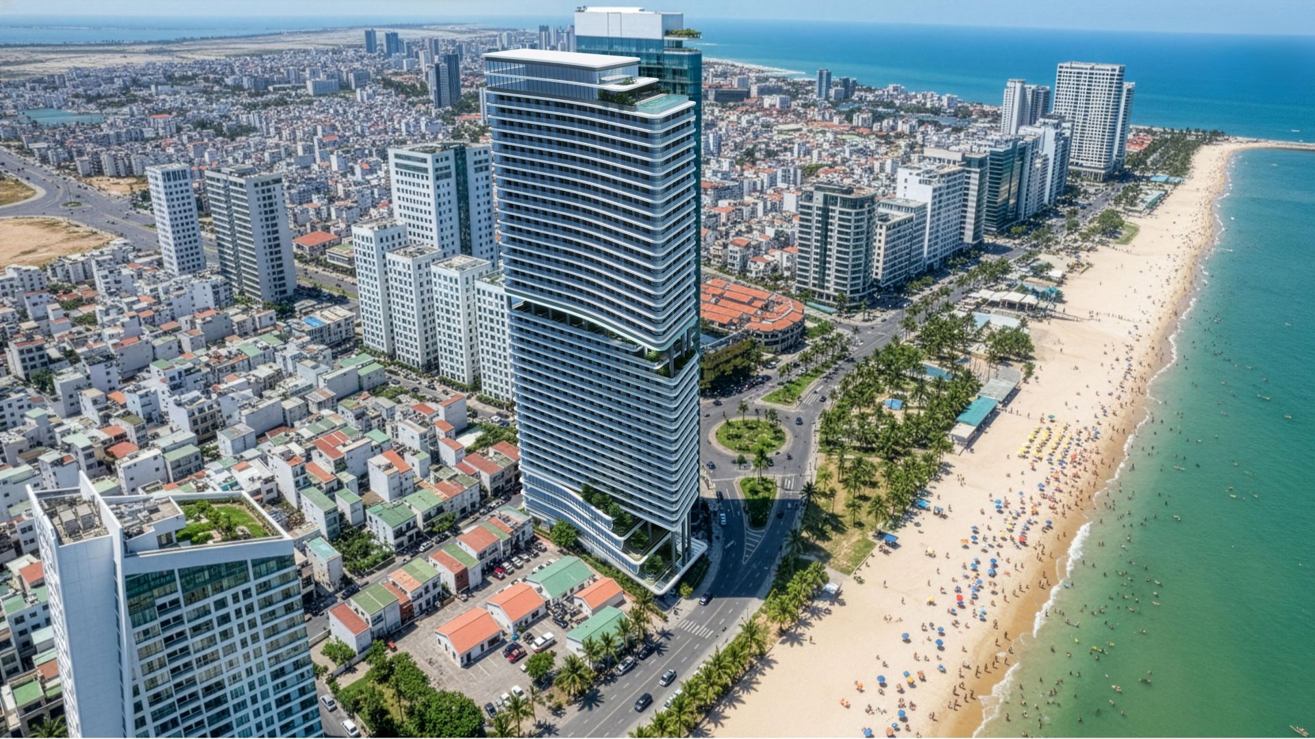 Tiến độ xây dựng dự án Alizé Đà Nẵng Vị trí dự án căn hộ Alize Đà Nẵng