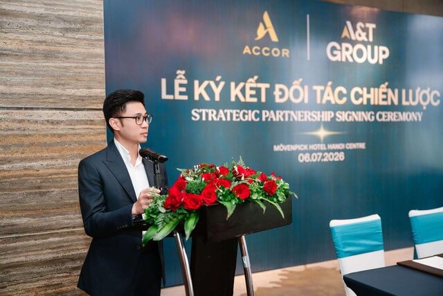 A&T Group bắt tay Accor phát triển bất động sản cao cấp Ông Nguyễn Mạnh Cường - Đại diện tập đoàn A&T Group